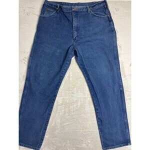 Wrangler 3-Way Flex Men’s Jeans 42×34 Comfort Stretch Medium Blue Wash